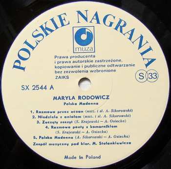 LP Maryla Rodowicz: Polska Madonna 69671
