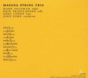 CD Masada String Trio: 50¹ 182874