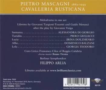CD Pietro Mascagni: Cavalleria Rusticana 453714