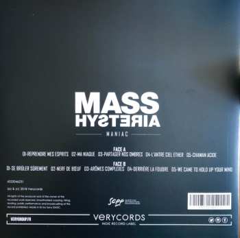 LP Mass Hysteria: Maniac LTD | CLR 364774