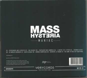 CD Mass Hysteria: Maniac