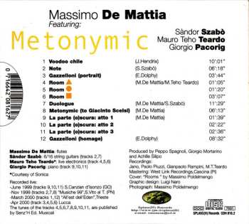 CD Massimo De Mattia: Metonymic