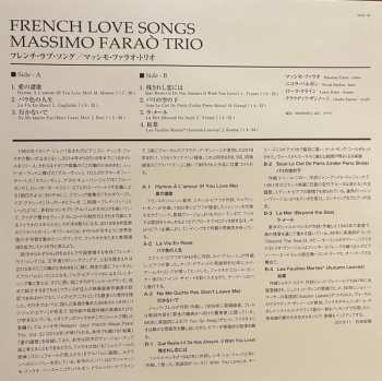 LP Massimo Faraò Trio: French Love Songs 355373
