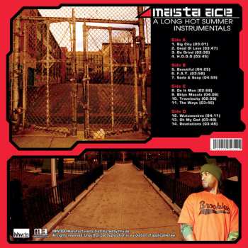 2LP Masta Ace: A Long Hot Summer Instrumentals CLR 538289