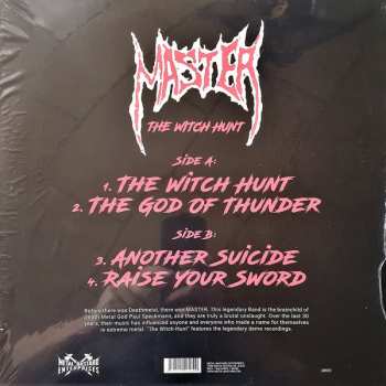 LP Master: The Witch Hunt Demo Recordings CLR 58600