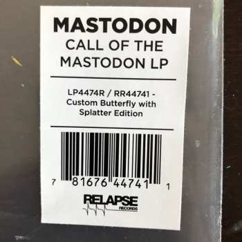 LP Mastodon: Call Of The Mastodon LTD | CLR 156895