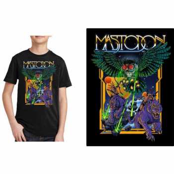 Merch Mastodon: Dětské Tričko Space Owl  9-10 let