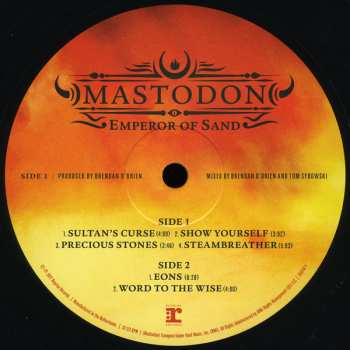 2LP Mastodon: Emperor Of Sand 11110