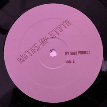 LP Mates Of State: My Solo Project - Pink