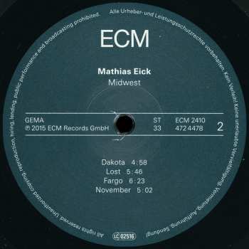 LP Mathias Eick: Midwest 70262