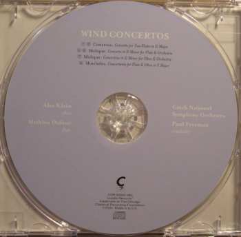 CD Mathieu Dufour: Wind Concertos By Cimarosa, Molique, And Moscheles 467777