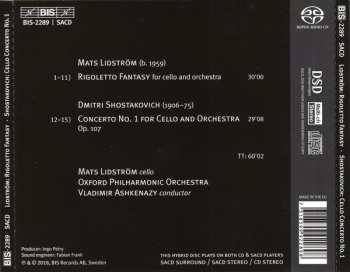 SACD Mats Lidström: Rigoletto Fantasy / Cello Concerto No. 1 111121