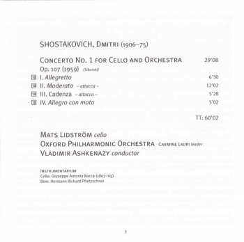 SACD Mats Lidström: Rigoletto Fantasy / Cello Concerto No. 1 111121