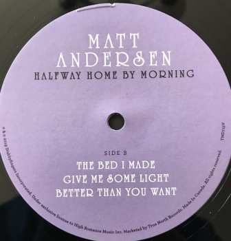 2LP Matt Andersen: Halfway Home By Morning 61437