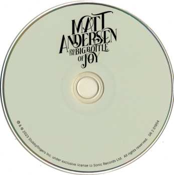 CD Matt Andersen: The Big Bottle Of Joy 454773