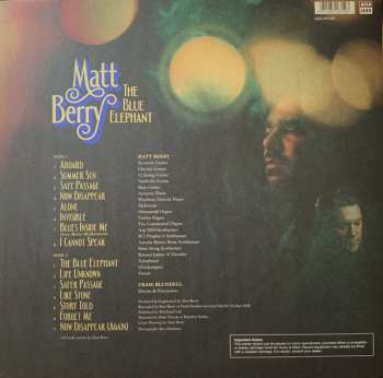 LP Matt Berry: The Blue Elephant LTD | CLR 5282