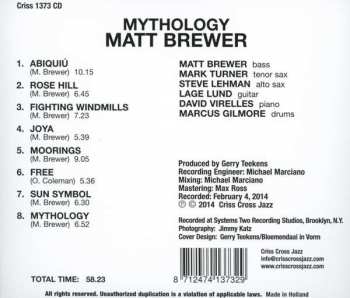 CD Matt Brewer: Mythology 274849