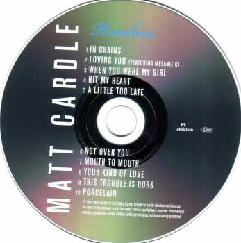 CD Matt Cardle: Porcelain 126983