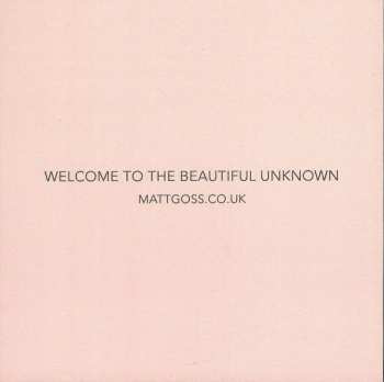 CD Matt Goss: The Beautiful Unknown