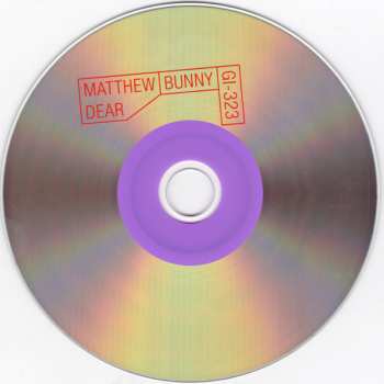 CD Matthew Dear: Bunny 444222