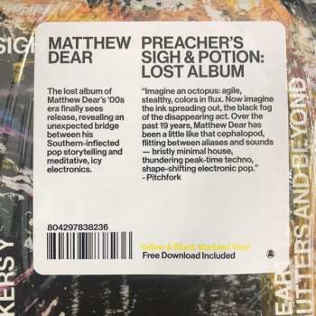 LP Matthew Dear: Preacher's Sigh & Potion: Lost Album LTD | CLR 74955