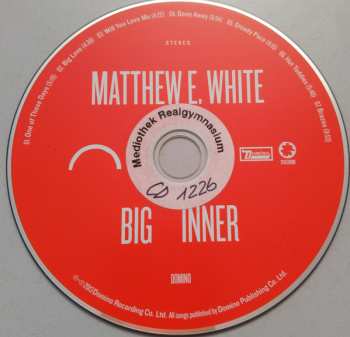 CD Matthew E. White: Big Inner 108162