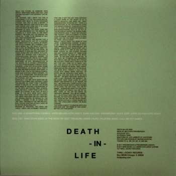 LP Matthew Friedberger: Death-In-Life LTD 335244