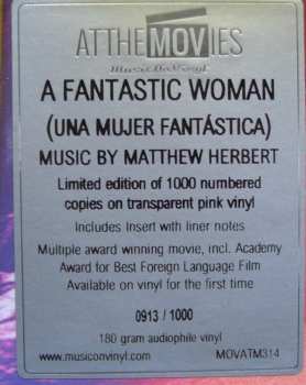 2LP Matthew Herbert: A Fantastic Woman (Original Motion Picture Soundtrack) LTD | NUM | CLR 74661