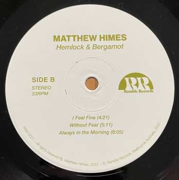 LP Matthew Himes: Hemlock & Bergamot LTD 477583