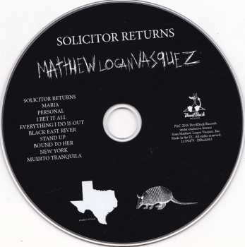 CD Matthew Logan Vasquez: Solicitor Returns 307677