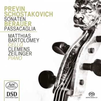 Album Matthias Bartolomey: Previn Shostakovitch, Sonaten Berauer Passacaglia