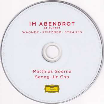 CD Matthias Goerne: Im Abendrot = At Sunset 45934
