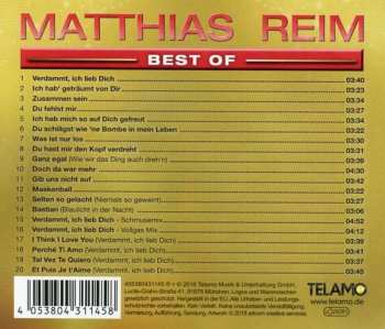 CD Matthias Reim: Best Of 181767