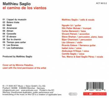 CD Matthieu Saglio: El Camino De Los Vientos DIGI 123445
