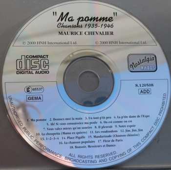 CD Maurice Chevalier: Ma Pomme (Chansons 1935-1946) 329151
