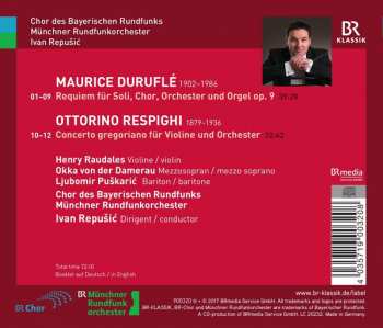 CD Maurice Duruflé: Requiem; Concerto Gregoriano 113512