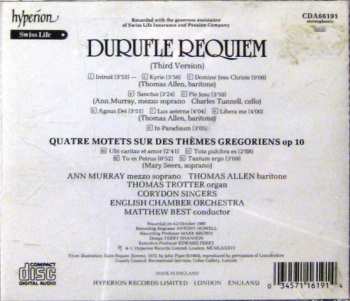CD Maurice Duruflé: Requiem & Four Motets 335432