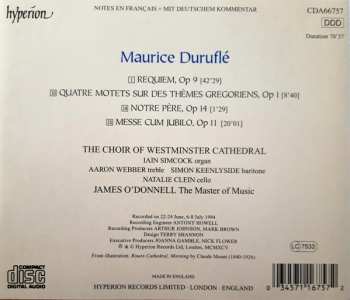 CD Maurice Duruflé: Requiem - Mass 'Cum Jubilo' 282567