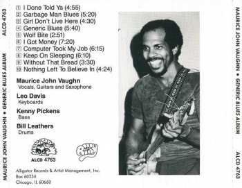 CD Maurice John Vaughn: Generic Blues Album 435307