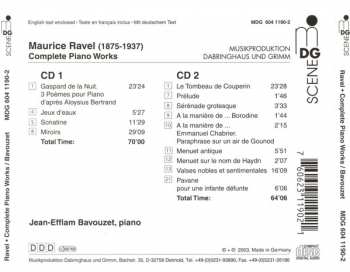 2CD Maurice Ravel: Complete Piano Works 154250