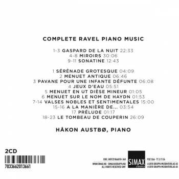 2CD Maurice Ravel: Complete Works For Piano Solo 251725