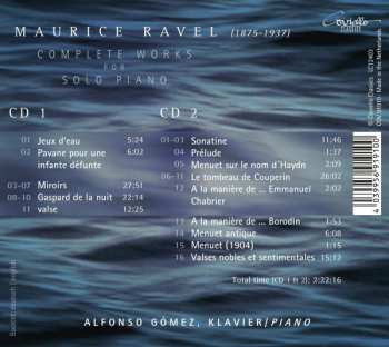 2CD Maurice Ravel: Complete Works For Solo Piano 190850