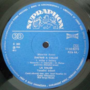 LP Maurice Ravel: Dafnis A Chloé / La Valse / Bolero / Alborada Del Gracioso 523021