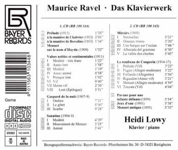2CD Maurice Ravel: Ravel: Das Klavierwerk 440398