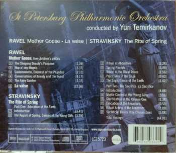 CD Maurice Ravel: Mother Goose, La Valse, The Rite Of Spring 456486