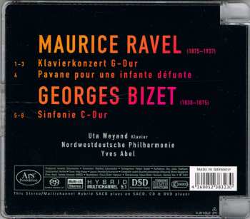 SACD Maurice Ravel: Konzert Für Klavier Und Orchester / Pavane Pour Une Infante Défunte / Sinfonie In C-Dur 438067