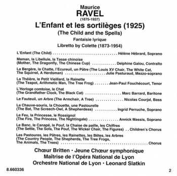 CD Maurice Ravel: L'Enfant Et Les Sortilèges · Ma Mère L'Oye - Complete Ballet 318282