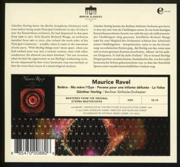 CD Maurice Ravel: Boleéo • Ma Mère L'Oye • Pavane Pour Une Infante Défunte • La Valse 154215