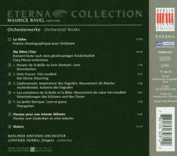 CD Maurice Ravel: La Valse / Ma Mère L'Oye / Pavane Pour Une Infante Défunte / Bolero	 DIGI 526091