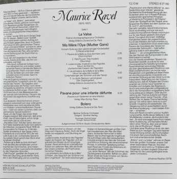 LP Maurice Ravel: La Valse / Ma Mère l'Oye / Pavane Pour Une Infante Défunte / Bolero 78246